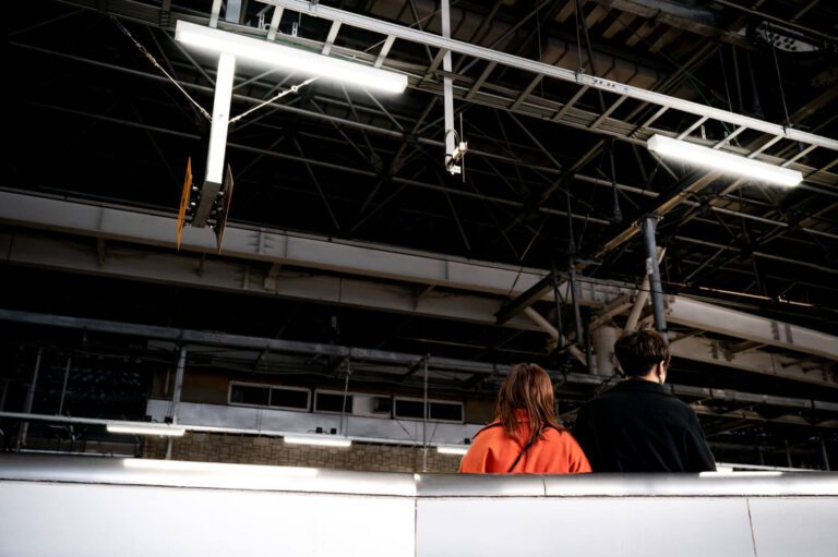 Instalación eléctrica en escenario deportivo