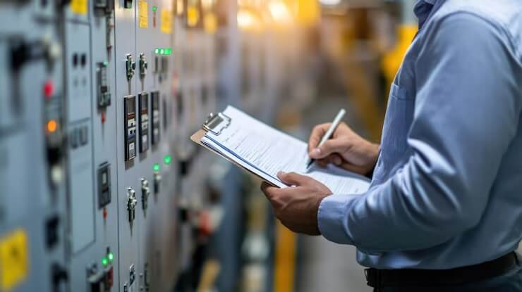 Inspección eléctrica para certificación RETIE en instalación industrial en Colombia