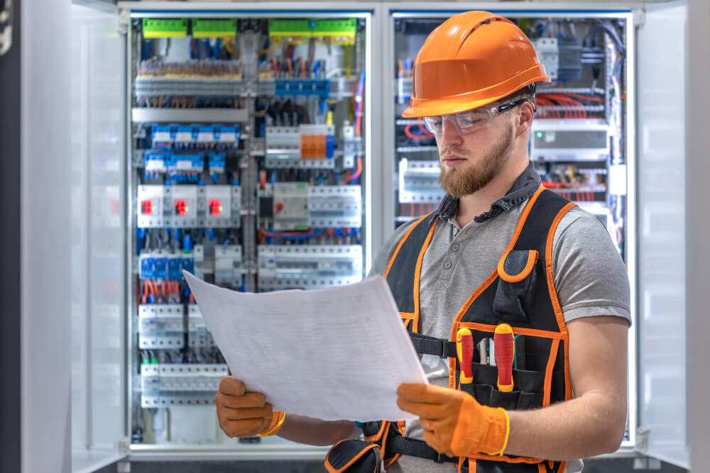 Inspección y certificación RETIE en instalación eléctrica industrial en Colombia